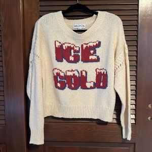 Wildfox ice cold sweater